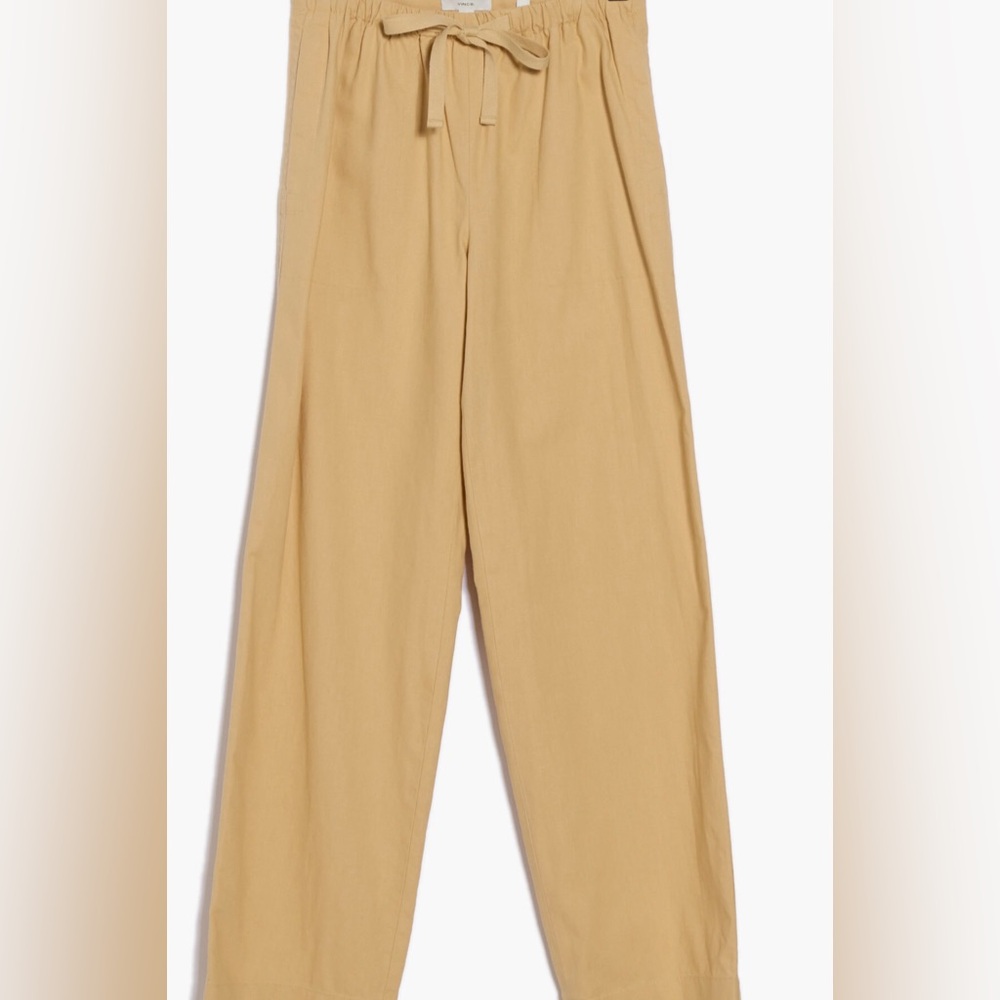 Vince Cream Straight Leg pants
